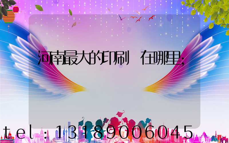 河南最大的印刷廠在哪里