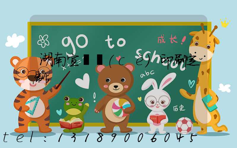 湖南宣傳冊(cè)印刷定制